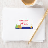 Summer Camp Große Rücksendeadressen-Aufkleber Adressaufkleber (Insitu)