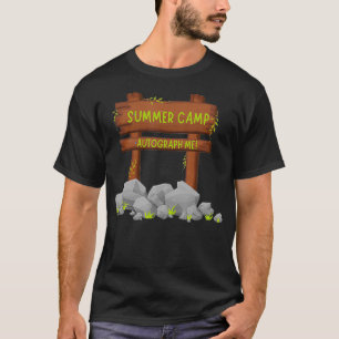 Summer Camp Keepake Autograph Memento T-Shirt