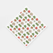 Summer Camp Kompass Campfire S'mores Zelt Trailmix Serviette (Ecke)