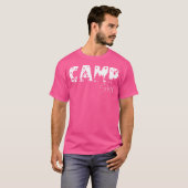 Summer Camp Mitarbeiter Berater Camping Camper T-Shirt (Vorne ganz)