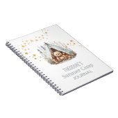Summer Camp Niedlich Woodland Bear Journal Notizblock (Rechte Seite)
