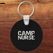 Summer Camp Nurse Gift Appreciation Idea For Camp Schlüsselanhänger (Vorderseite)