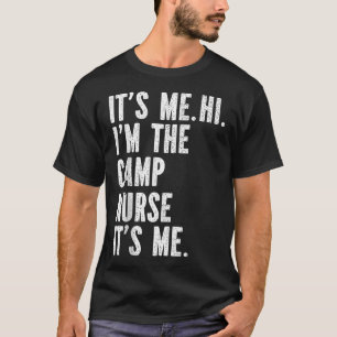 Summer Camp Nurse Niedlich Spaß Retro Fett Design T-Shirt