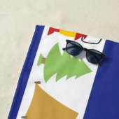 Summer Camp Personalisiert Beach Handtuch (Beispiel)
