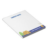 Summer Camp Personalisiert Notepad Notizblock (angewinkelt)