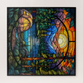 Summer Camp verkleidete Glass Puzzle (Horizontal)