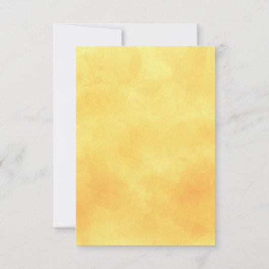 Summer Camp Wasserfarbe Personalisierte Mitteilung Dankeskarte (Rückseite)