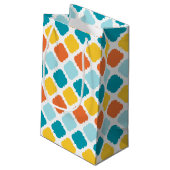 Summer Carnival Pattern Kleine Geschenktüte (Rückseite Schrägansicht)
