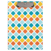 Summer Carnival Pattern Klemmbrett (Vorderseite)
