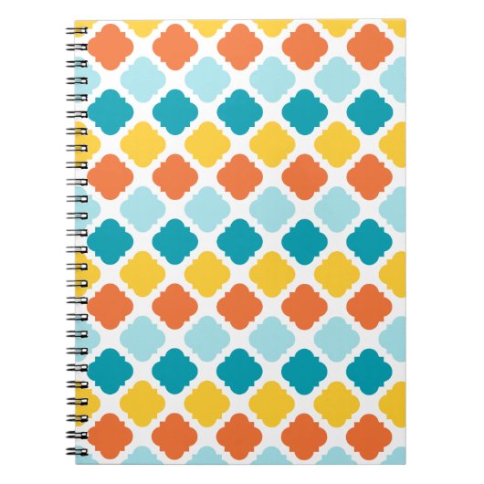 Summer Carnival Pattern Notizblock (Vorderseite)
