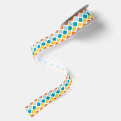 Summer Carnival Pattern Satinband (Rückseite)
