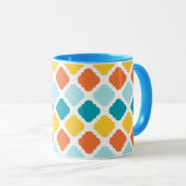 Summer Carnival Pattern Tasse (VorderseiteRechts)