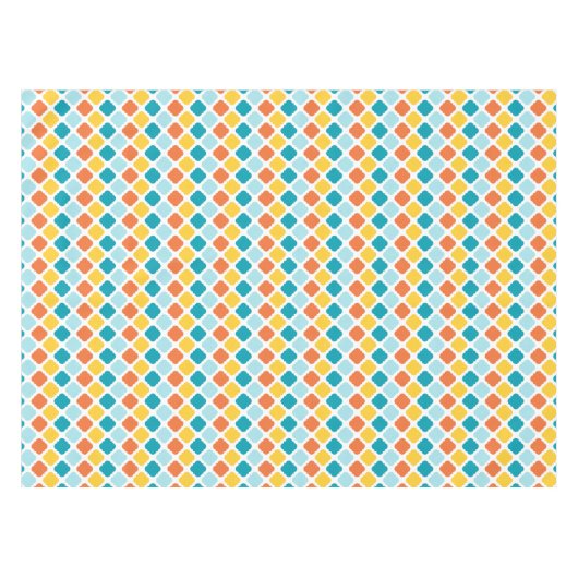 Summer Carnival Pattern Tischdecke (Vorderseite (Horizontal))