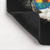 Summer Cat Funny Cat Mousepad (Ecke)