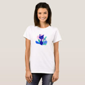 Summer Cat Meow T-Shirt (Vorne ganz)