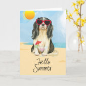 Summer Cavalier Karte (Gelbe Blume)