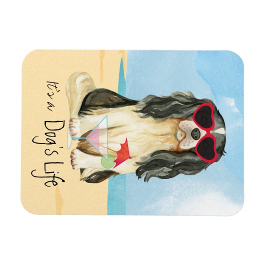 Summer Cavalier Magnet (Horizontal)