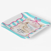 Summer Chic Beach and Waves Brautparty Pappteller (Gewinkelt)