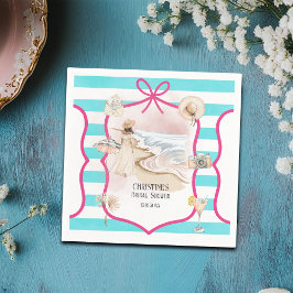 Summer Chic Beach and Waves Brautparty Serviette