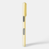 Summer Chic Retro Yellow Stripes Personalized Case-Mate iPhone Hülle (Rückseite / Rechts)