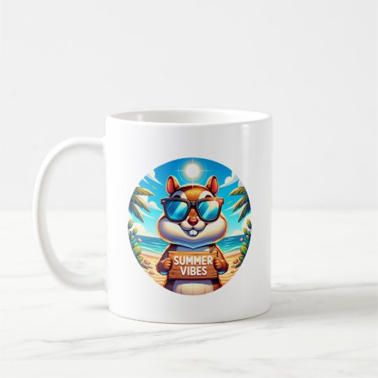 Summer Chipmunk Kaffeetasse (Links)