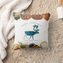 Summer Christmas Beach Seashell Deer