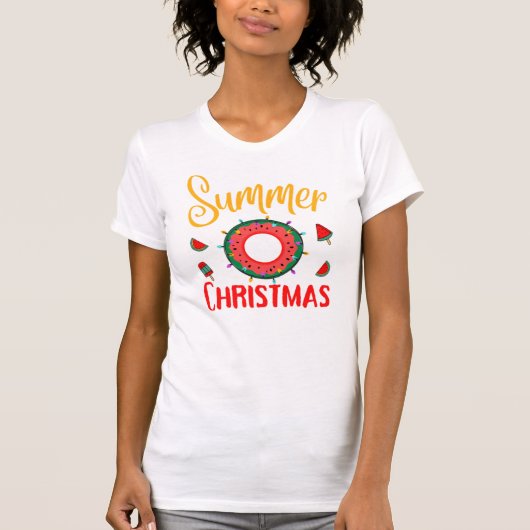 Summer Christmas July T-Shirt (Vorderseite)