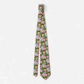Summer Christmas Koalas Green Krawatte (Rückseite)