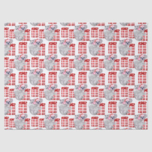 Summer Christmas Koalas White Seidenpapier