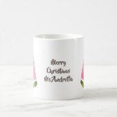 Summer Christmas Watermelon Tree Message Cup Tasse (Mittel)