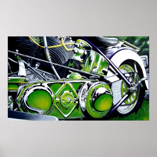 Summer Chrome Poster (Vorne)