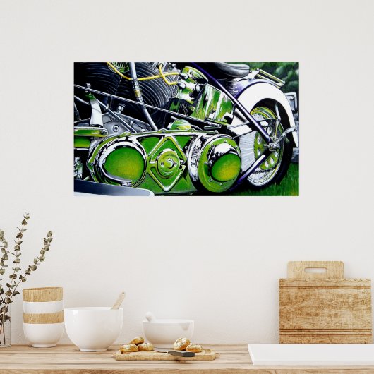 Summer Chrome Poster (Küche)