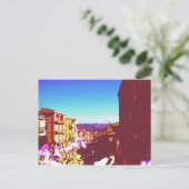 Summer Cianciana, Sizilien Postkarte (Stehend Vorderseite)