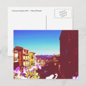 Summer Cianciana, Sizilien Postkarte (Vorne/Hinten)