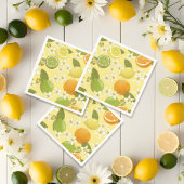 Summer Citrus Fruchtpapier Napkins Serviette