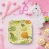 Summer Citrus Fruchtpapier Teller (Party)