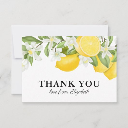 Summer Citrus Lemon Danke (Vorderseite)