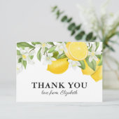 Summer Citrus Lemon Danke (Stehend Vorderseite)