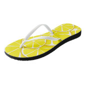 Summer Citrus Lemon FlipFlops Badesandalen (Schrägansicht)