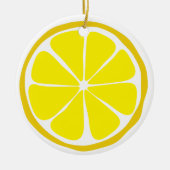 Summer Citrus Lemon Ornament (Vorne)