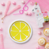 Summer Citrus Lemon Paper Teller (Party)