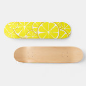Summer Citrus Lemon Skateboard (Horizontal)