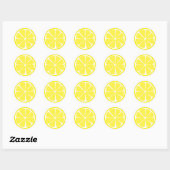 Summer Citrus Lemon Stickers (Blatt)