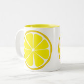 Summer Citrus Lemon Tasse (Vorderseite Links)