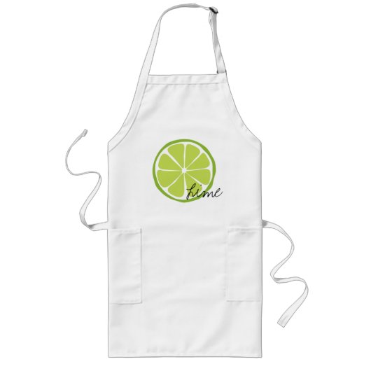 Summer Citrus Limon Arpon Lange Schürze (Vorne)