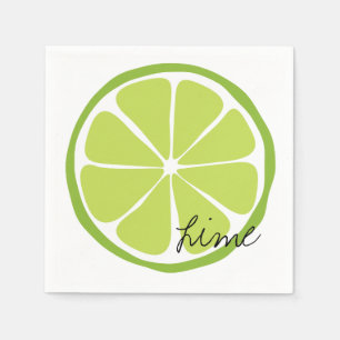Summer Citrus Limon Paper Napkin Serviette