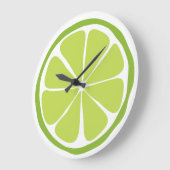 Summer Citrus Limon Wall Uhr (Winkel)