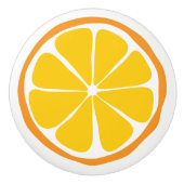 Summer Citrus Orange Keramik Knob Keramikknauf (Vorderseite)