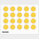 Summer Citrus Orange Stickers (Blatt)