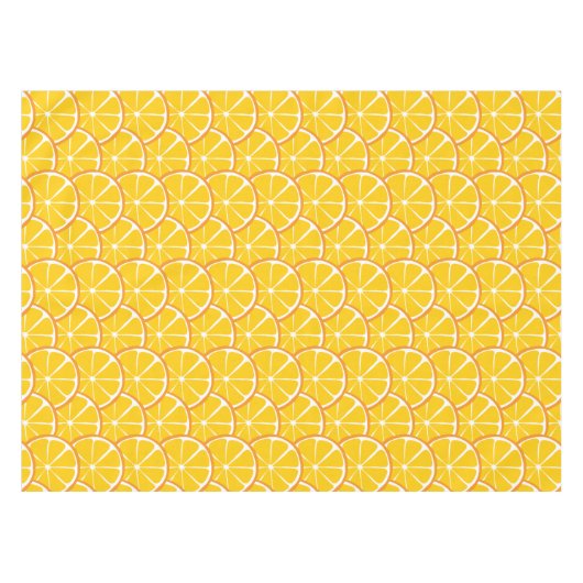 Summer Citrus Orange Tablecloth Tischdecke (Vorderseite (Horizontal))